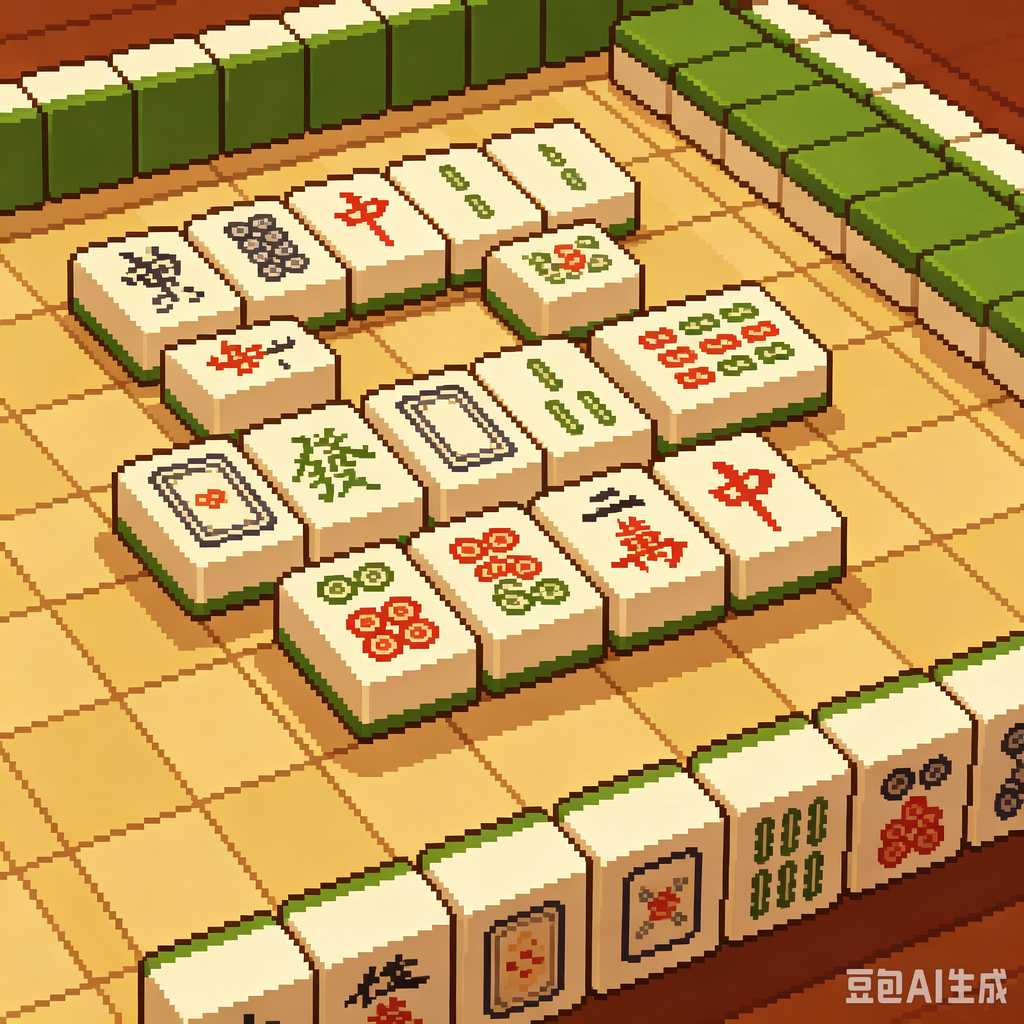 trendy design mahjong tiles