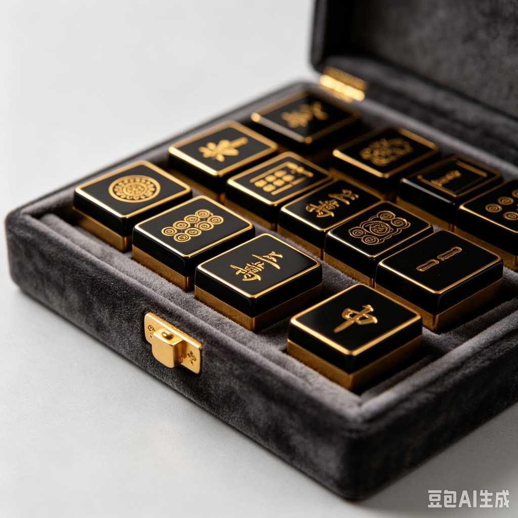 light mahjong set for easy carry